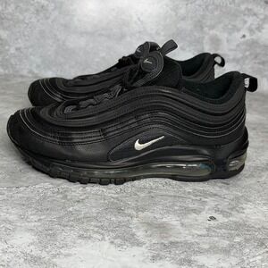 Black‎ Nike Air Max 97 trainers Kids Size 5Y  #AirMax97